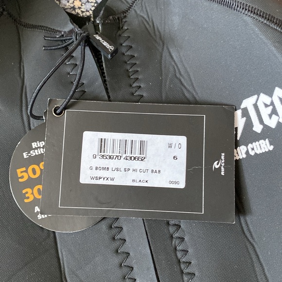❤️ Rip Curl Wetsuit Size 6 NWT - Picture 7 of 11